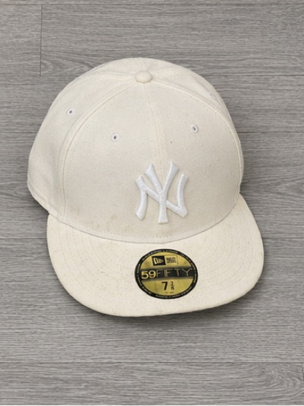 New Era 59FIFTY New York Yankees Fitted Cap - Cream